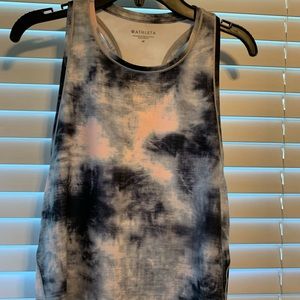 Never been worn Athleta tie dye tank!